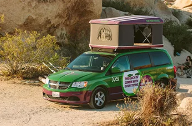 Jucy campervan