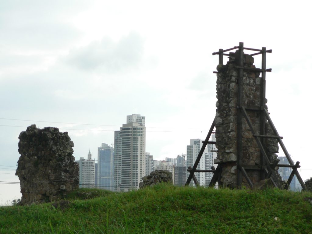 Panama Viejo Historical Monument: The old and the new Panama City