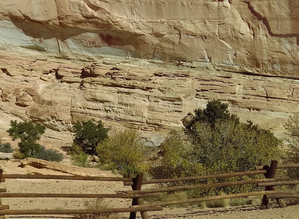 Temple Mountain Wash Pictograph Site at the southern section of San Rafael Swell