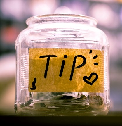 Tip jar