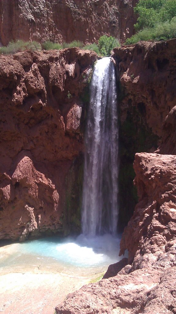 Ribbon waterfall